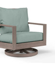 Sunset West Laguna Sunbrella Swivel Outdoor Club Rocker