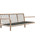 Artesia Laguna Wood Framed Patio Sofa