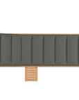 HiTeak Lance Teak Outdoor Sunlounger with Sunbrella Cushions