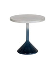 SUNPAN Laszilo End Table Concrete Grey Blue Base