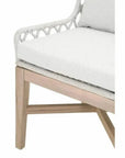 Essentials For Living Lattis Olefin Fabric Outdoor Dining Chair