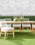 Essentials For Living Lattis Olefin Fabric Outdoor Dining Chair