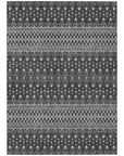 Addison Rugs Lazy Rivers Grey Washable Indoor-Outdoor Rug