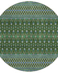 Addison Rugs Lazy Rivers Olive Washable Indoor-Outdoor Rug
