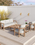 Zuo Modern Leto Aluminum Outdoor Coffee Table