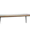 Galloway Rectangular Outdoor Dining Table-Outdoor Dining Tables-Lloyd Flanders-LOOMLAN