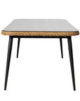 Galloway Rectangular Outdoor Dining Table-Outdoor Dining Tables-Lloyd Flanders-LOOMLAN