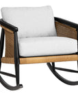Galloway Aluminum Outdoor Lounge Rocker-Outdoor Lounge Chairs-Lloyd Flanders-LOOMLAN