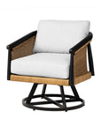 Galloway Swivel Outdoor Lounge Chair-Outdoor Lounge Chairs-Lloyd Flanders-LOOMLAN