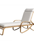 Riviera Aluminum Outdoor Chaise-Outdoor Chaises-Lloyd Flanders-LOOMLAN