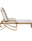 Riviera Aluminum Outdoor Chaise-Outdoor Chaises-Lloyd Flanders-LOOMLAN