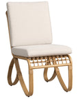 Riviera Outdoor Armless Dining Chair-Outdoor Dining Chairs-Lloyd Flanders-LOOMLAN