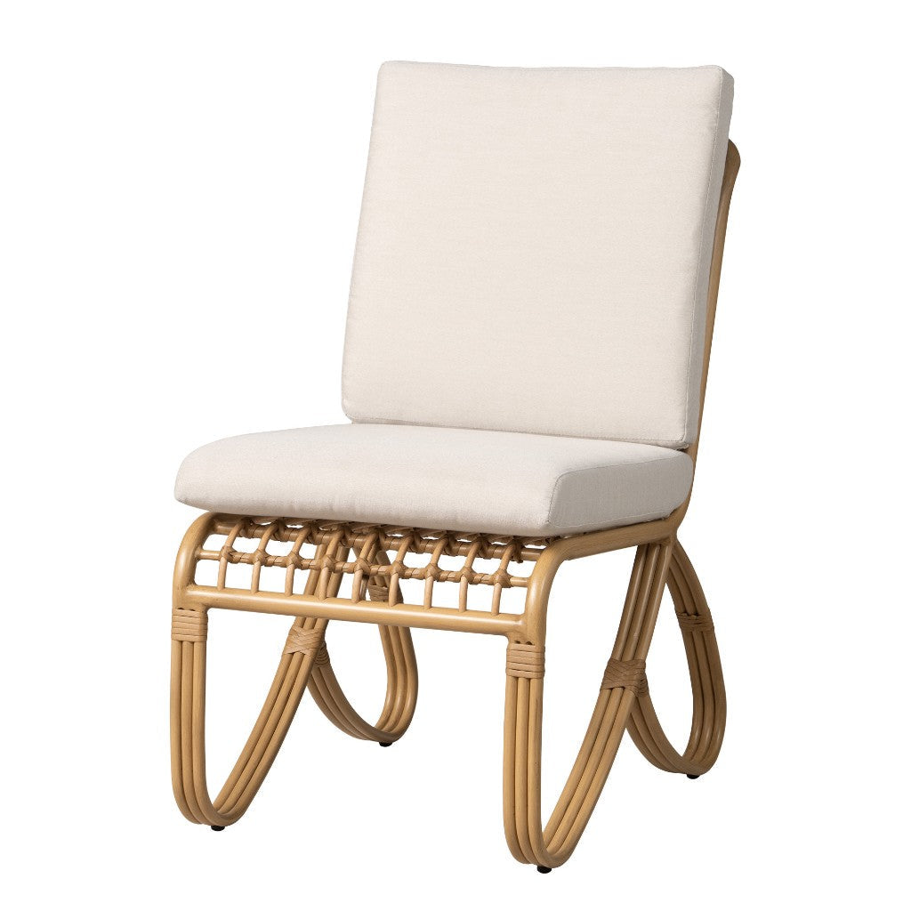 Riviera Outdoor Armless Dining Chair-Outdoor Dining Chairs-Lloyd Flanders-LOOMLAN
