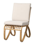 Riviera Outdoor Armless Dining Chair-Outdoor Dining Chairs-Lloyd Flanders-LOOMLAN