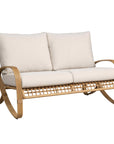 Riviera Aluminum Outdoor Loveseat