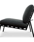 Salma Olefin Fabric Outdoor Accent Chair