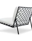Salma Olefin Fabric Outdoor Accent Chair