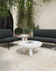 Salma Olefin Fabric Outdoor Sofa