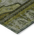 Addison Rugs Maeain Green Washable Indoor-Outdoor Rug