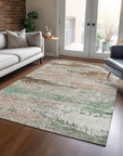 Addison Rugs Maeanor Brown Washable Indoor-Outdoor Rug
