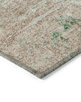 Addison Rugs Maeanor Brown Washable Indoor-Outdoor Rug