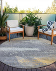 Addison Rugs Maeanor Gold Washable Indoor-Outdoor Rug