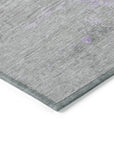Addison Rugs Maeanor Purple Washable Indoor-Outdoor Rug