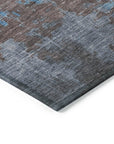 Addison Rugs Maeel Blue Washable Indoor-Outdoor Rug