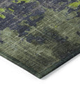 Addison Rugs Maeel Green Washable Indoor-Outdoor Rug