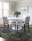 Addison Rugs Maeel Green Washable Indoor-Outdoor Rug