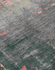 Addison Rugs Maeel Orange Washable Indoor-Outdoor Rug