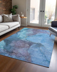 Addison Rugs Maeira Blue Washable Indoor-Outdoor Rug