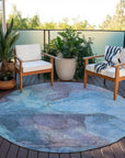 Addison Rugs Maeira Blue Washable Indoor-Outdoor Rug