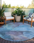 Addison Rugs Maeira Blue Washable Indoor-Outdoor Rug