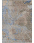 Addison Rugs Maeira Brown Washable Indoor-Outdoor Rug