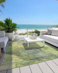 Addison Rugs Maeira Green Washable Indoor-Outdoor Rug
