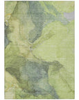 Addison Rugs Maeira Green Washable Indoor-Outdoor Rug