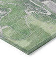Addison Rugs Maeon Green Washable Indoor-Outdoor Rug