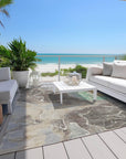 Addison Rugs Maeon Taupe Washable Indoor-Outdoor Rug