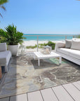 Addison Rugs Maeon Taupe Washable Indoor-Outdoor Rug