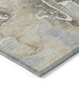 Addison Rugs Maeon Taupe Washable Indoor-Outdoor Rug