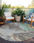 Addison Rugs Maeon Taupe Washable Indoor-Outdoor Rug