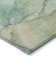 Addison Rugs Maeora Green Washable Indoor-Outdoor Rug