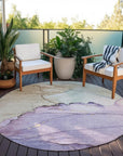 Addison Rugs Maeora Purple Washable Indoor-Outdoor Rug