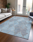 Addison Rugs Maeoril Denim Washable Indoor-Outdoor Rug