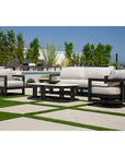 Sunset West Malibu Aluminum Framed Outdoor Coffee Table