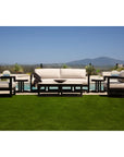 Sunset West Malibu Aluminum Framed Outdoor Coffee Table