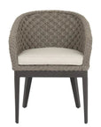 Marbella Sunbrella Outdoor Dining Chair 2PC-Outdoor Dining Chairs-Sunset West-LOOMLAN