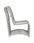 Sunset West Miami Aluminum Armless Outdoor Club Chair