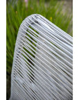 Sunset West Miami Aluminum Armless Outdoor Club Chair